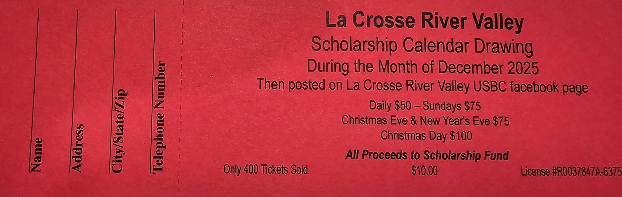 Calendar Winners Calendar Winners